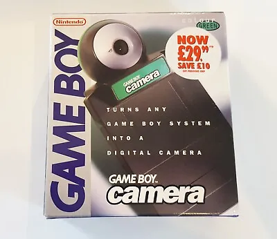Nintendo Green GAME BOY Gameboy CAMERA - FACTORY SEALED NEW • £199