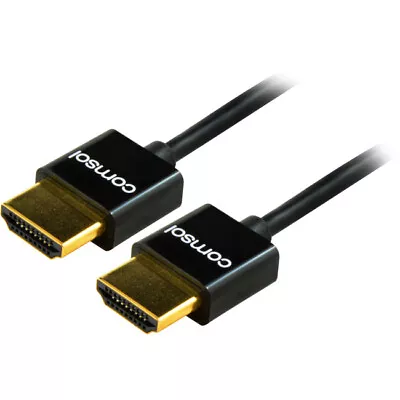 COMSOL HDSS005  0.5M Super Slim HDMI Lead Hdmi2.0 Supports All The Latest 4K • $11.95