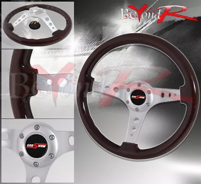 Tracking Drifting Road Tuning Sport Steering Wheel God Snow Horn 6 Bolt Jdm • $67.99