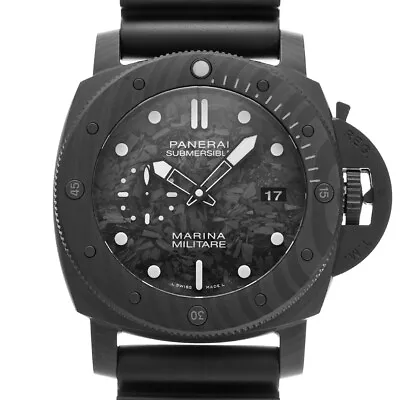 Panerai Submersible Marina Militare Carbotech PAM00979 Men's #W475 • $13128.32