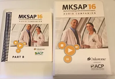 MKSAP16 Medical Knowledge Self-Assessment Program Part B Audio Companion • $63.96