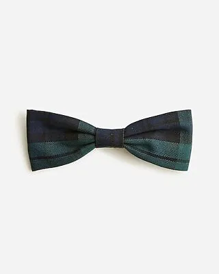 J Crew BN280 NWT Woman's Holiday Perfect Classic Blackwatch Plaid Bow Hair Clip • $15.99