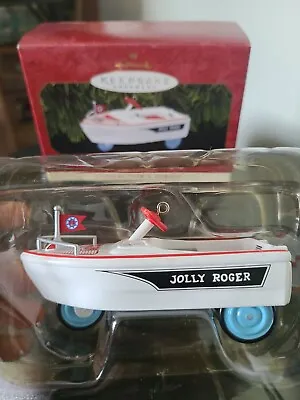 Hallmark Ornament Die-cast Murray Jolly Roger Flagship Pedal Car Vintage 1999  • $9.99