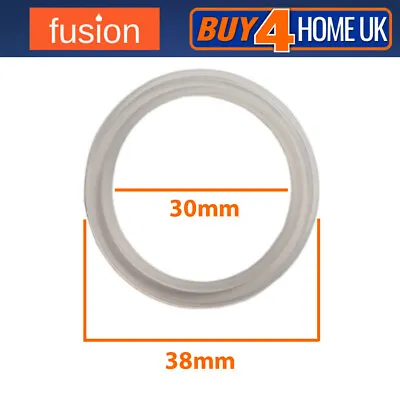 £2.75 • Buy Clear Rubber Pop Up Basin Waste Seal 38mm - Basin Plug O-Ring