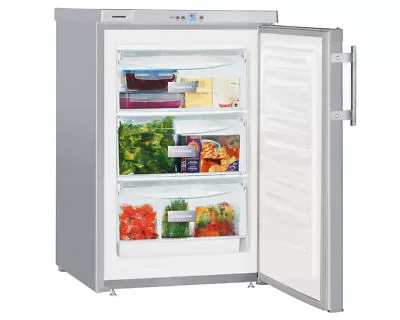 Liebherr Comfort GSL1223 97L 55cm Smart Frost Silver Under Counter Freezer • £349.99