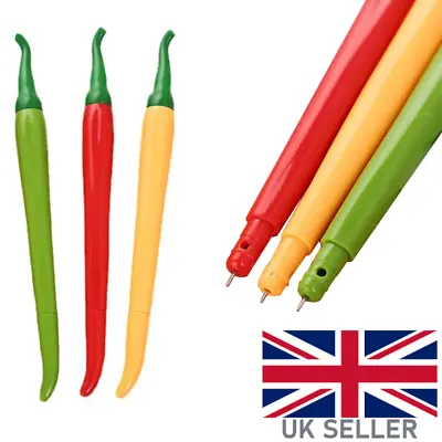 £2.79 • Buy Novelty Chili Pepper Gel Pen Chilli Food Hot Spicy Gift Kids Stationery Fun Work