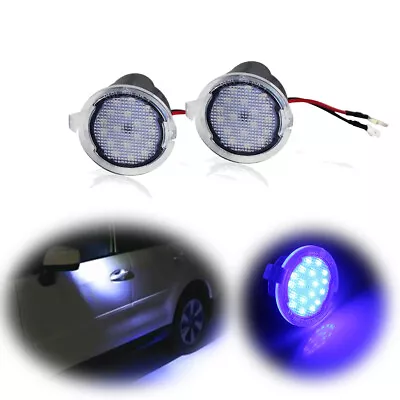 LED Side Mirror Puddle Lights For 2013-2019 Ford Fusion Gen 2 Blue • $14.99