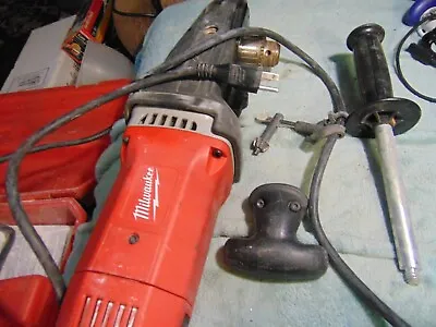 Milwaukee 1680-20 13 Amp 1/2  Super Hawg 110V Right Angle Drill Rotating Handle • $150