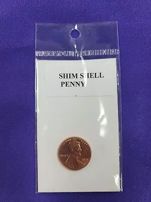Shim Shell US Magnet Penny Coin Magic Trick • £4.83