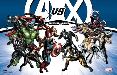 Avengers Vs X-men Lithograph Marvel Comics Nm • $2.99