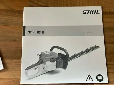 £3.99 • Buy Genuine Stihl HS45 Hedgecutter Owners / Instruction Manual