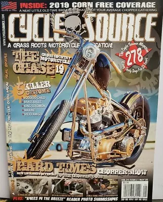 Cycle Source May 2020 Vol 24 #2 Corn Free Coverage Voodoo Child FREE SHIPPING CB • $11.97