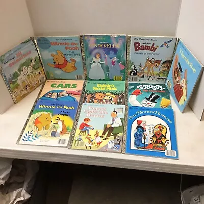 11 Little Golden Books Some Vintage Disney Various Titles • $10