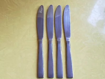 Sola CORA Set Of 4 Knives MCM Stainless Steel Flatware Holland Vtg • $29.95