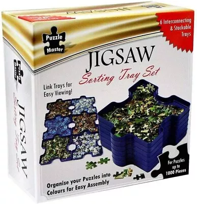 Puzzle Master - Jigsaw Sorting Tray Set • $24.99