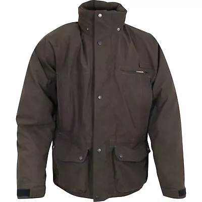 Jack Pyke Ashcombe Jacket Brown Waterproof Hunting Hunters Shooting Fishing Coat • £89.95