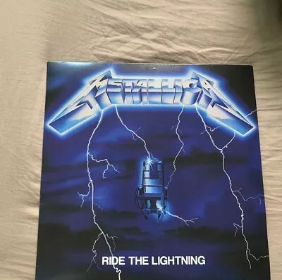 Ride The Lightning By Metallica (Record 2016) • $15