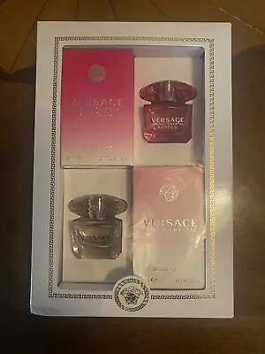Versace MINI Bright Crystal DUO Gift Set EDT Perfume For WOMEN BN • $32.88