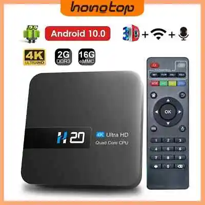 Smart TV Set Box Android 2GB 16GB 4K HD H.265 Media Player 3D Play Store 1080P • $29.43