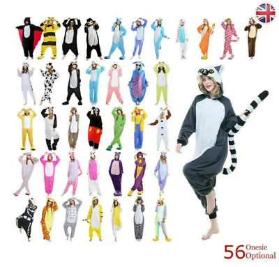 £22.43 • Buy Nightwear Animal Pajamas Kigurumi Cosplay Onsie1 Costumes Jumpsuit Outfit Adults