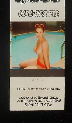 1980s Sexy PinUp Dick's Last Resort 435 E. Illinois Nice Rack Chicago IL Cook Co • $6.32