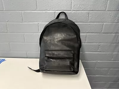 Grams28 Leather 151 Stealth Backpack Black • $395