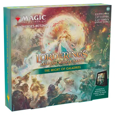 The Might Of Galadriel HOLIDAY SCENE BOX ~ The Lord Of The Rings ~ MTG Sealed • £44.90