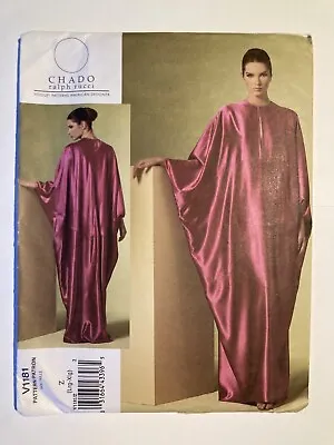 Vogue Caftan Pattern V1181 Chado Ralph Rucci Uncut Size Y XSm/Sm/Med • $99.99