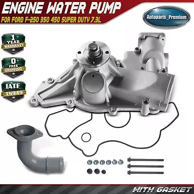 Water Pump For Ford E&F Series 96-03 Super Duty 7.3L Powerstroke Diesel AW4114 • $78.99