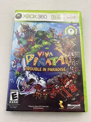 Viva Pinata Trouble In Paradise (Microsoft Xbox 360 2008) Complete Tested • $19.99