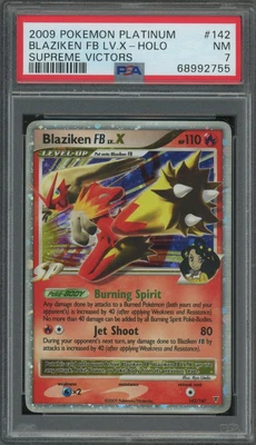 $6 • Buy Pokemon Blaziken FB LV.X Supreme Victors Ultra Rare Holo #142 PSA 7 -755Z1