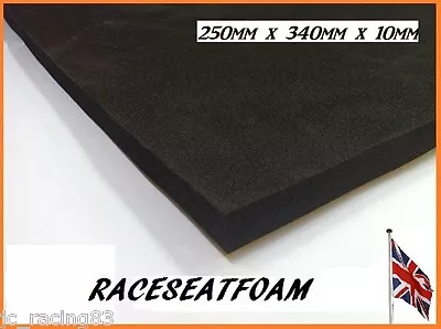 Motorcycle Seat Foam 10mm Thick Self Adhesive * Fast Next Day Delivery * • $14.79