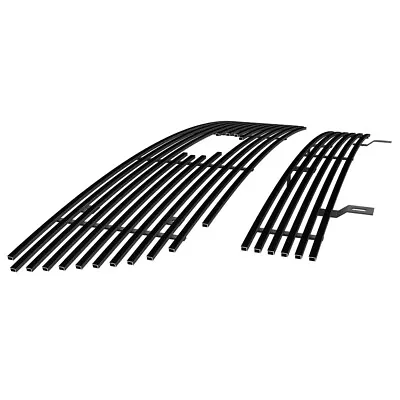 For 2001-2003 Ford F-150 Harley Davidson Stainless Black Billet Grille Combo • $81.99