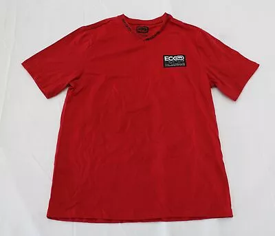 Ecko Unltd Men's Short Sleeve V-Neck Logo T-Shirt EG7 True Red Small NWT • $9.98