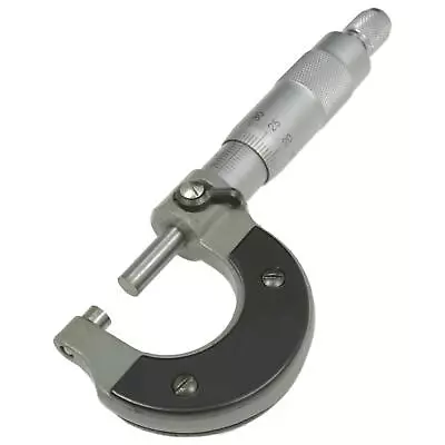 Micrometer Metric External Caliper 0-25mm (0.01mm Graduations) In Case • £11.16