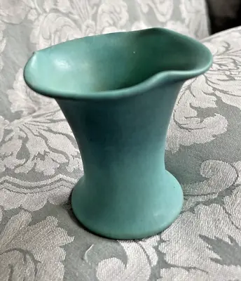 Van Briggle Pottery Vase Turquoise 3.5  Tall • $45