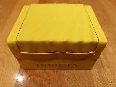 Yellow INVICTA Watch Box Large (new) • £29.99