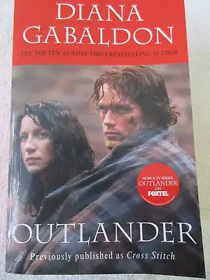   OUTLANDER   Diana Gabaldon ~ OUTLANDER SERIES BOOK 1 ~ CROSS STITCH • $8