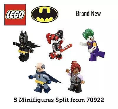 LEGO DC Batman Movie 5 Minifigures Split From 70922 Joker | Brand New Rare • $60