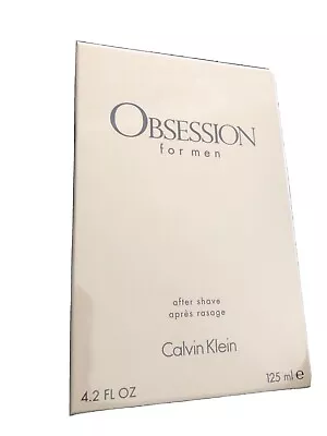 CK Calvin Klein Obsession 125ml After Shave Men  Men’s Perfume. Cologne Scent. • £28