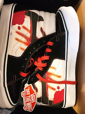 METALLICA *KILL 'EM ALL* SK8-HI VANS SKATEBOARD SHOES KICKS BNIB 7-Men 8.5-Women • $299