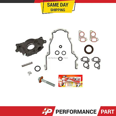 High Volume Pressure Oil Pump Balancer Bolt Gaskets GM 5.3 6.0 LS1 LS2 LS3 10296 • $140.99