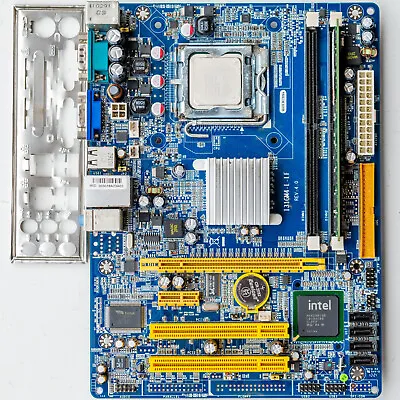 Jetway I31GM4-L-LF LGA775 Intel G31 Motherboard MicroATX 2GB DDR2 PCIe SATA IDE • $49