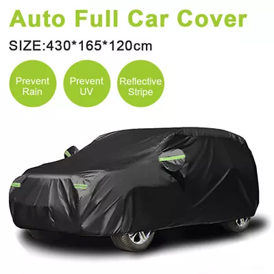 Full Car Cover All Weather Snow Dust UV Resistant Protection For Sedan Coupe S • $28.11