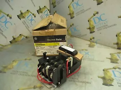 Ge Cr306b004 Size 0 3 P 5 Hp 460 V Polyphase Magnetic Starter Nib • $199.50