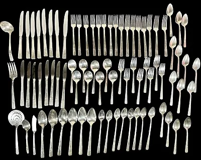 Vintage Grenoble Prestige Silver Plate 1938 Oneida/ Heirloom Silverware. 81 PC • $85