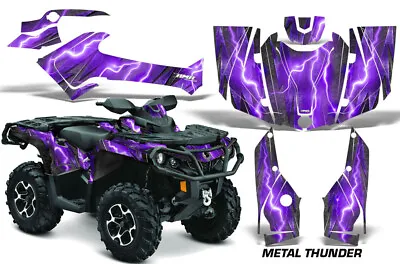 ATV Graphics Kit Decal For Can-Am Outlander 500/650/800/1000 2013-2023 MT PUR • $269.95