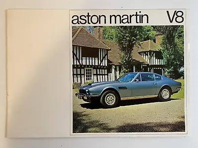 Aston Martin V8 Lagonda Large Original Sales Brochure -  Excellent -  15 PAGES • $6