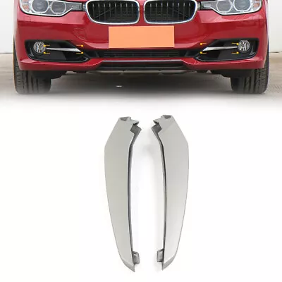Front Bumper Fog Light Lamp Grille Decorative Trim Strip For BMW F30 F31 F35 • $26.92