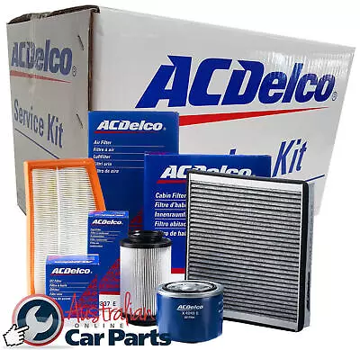 Filter Kit Air Oil Fuel Filters For HOLDEN Commodore VT VX VY V6 3.8L ACDelco 19 • $41.78